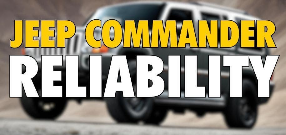 Jeep Commander Reliability And Common Problems